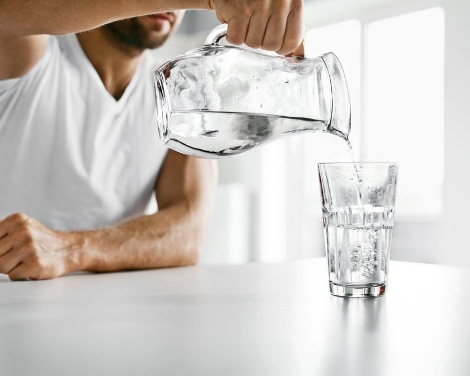 7. Drink some water