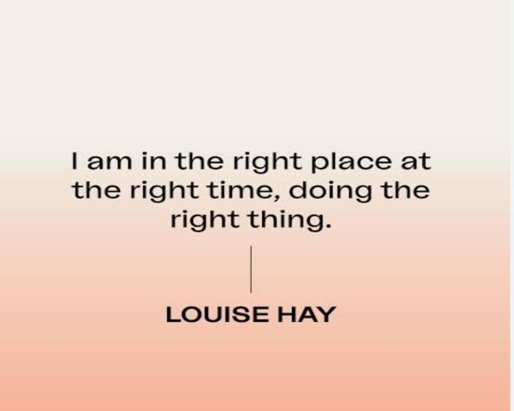 4. Repeat a positive mantra to yourself