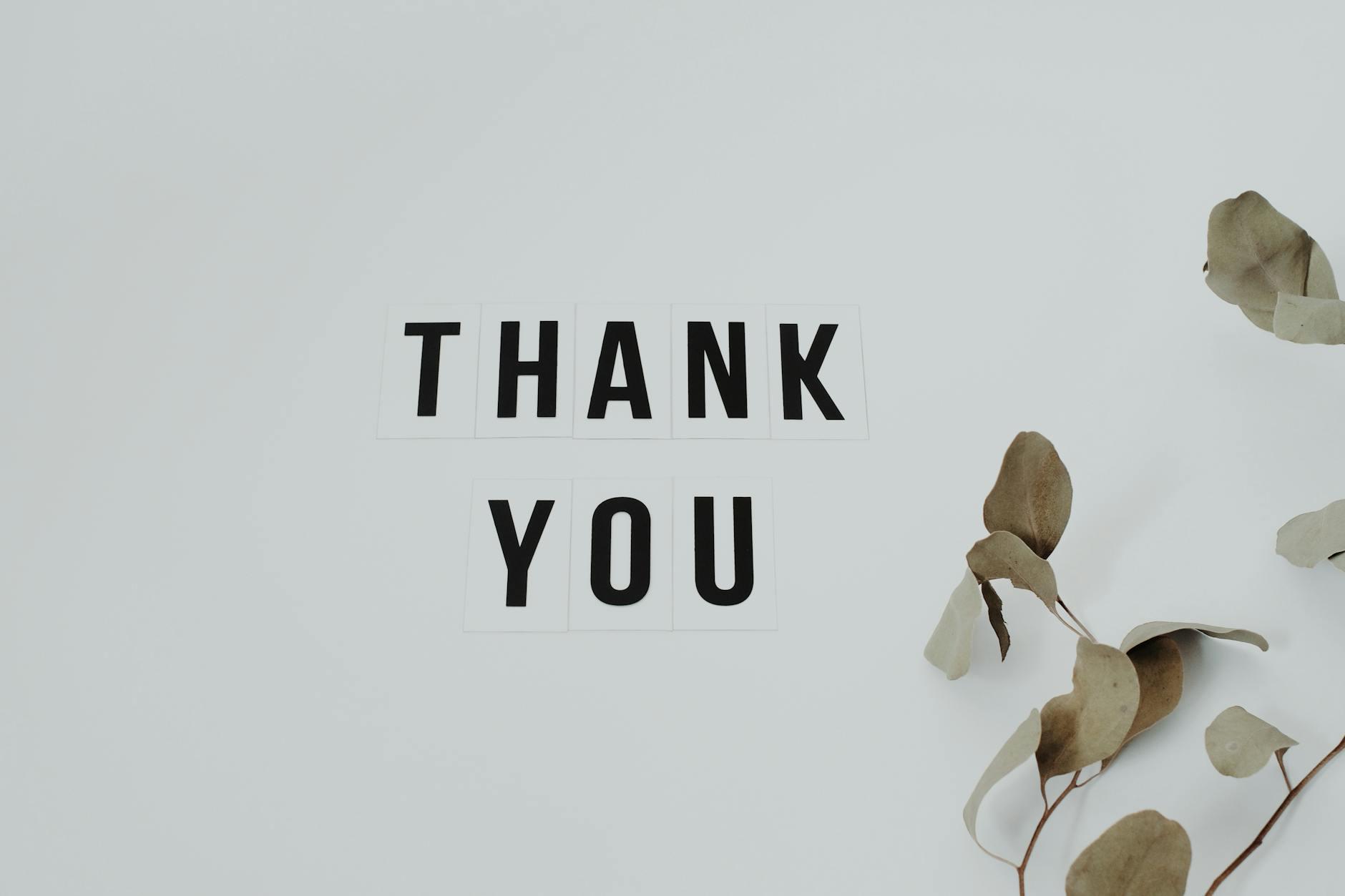 Thanks for reading!