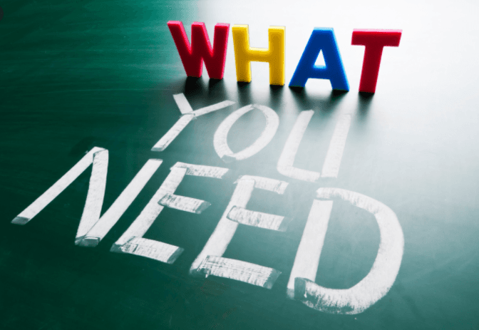 Understand the Difference Between Needing  Something and Wanting Something